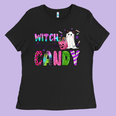 Witch Better Have My Candy Ladies Tee Designed By Nancycooperartshop