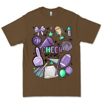 Cacao cheer mom Premium Tee - MaliasSmallBusiness