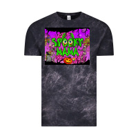 Cloud Black spooky mama tumbler Vintage Tee - BundleAndBundleShop