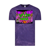 Cloud Purple spooky mama tumbler Vintage Tee - BundleAndBundleShop