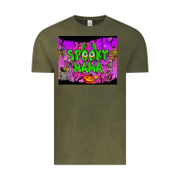Vintage Olive spooky mama tumbler Vintage Tee - BundleAndBundleShop