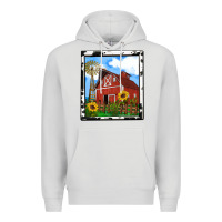 Dove Grey rustic western barn olivia Premium Hoodie - OliviaCreatesArt