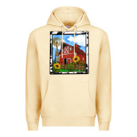 Rustic Western Barn Olivia Premium Hoodie | Teevron