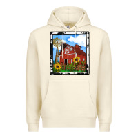 Sandshell rustic western barn olivia Premium Hoodie - OliviaCreatesArt