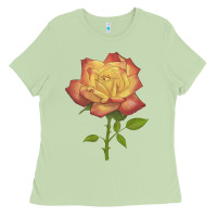 Matcha rainbow's end rose Ladies Tee - LillyAllenDesigns