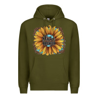 Army Green Shine Brighter Premium Hoodie - JahusDesignShop