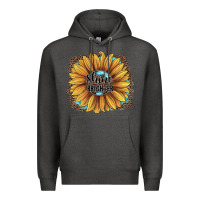 Charcoal Heather Shine Brighter Premium Hoodie - JahusDesignShop