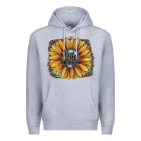 Heather Grey Shine Brighter Premium Hoodie - JahusDesignShop