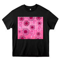 Black breast cancer Heavy Core Tee - Jasminsmagicworld
