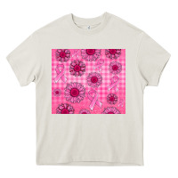 Cream breast cancer Heavy Core Tee - Jasminsmagicworld