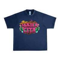 Navy vibrant fiesta typography Urban Heavy Tee - LillyAllenDesigns