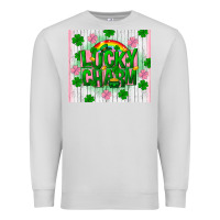 Dove Grey lucky charm st patricks day Premium Sweatshirt - FaDigitalArtStudio