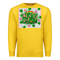 Lemon lucky charm st patricks day Premium Sweatshirt - FaDigitalArtStudio