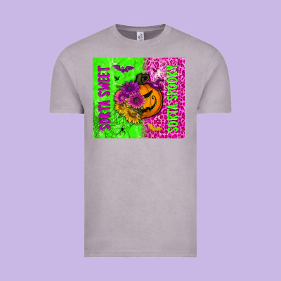 Sorta Sweet Sorta Spooky Tumbler Vintage Tee Designed By Bundleandbundleshop