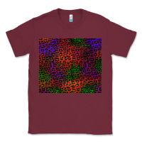 Burgundy halloween leopard Classic Tee - BundleAndBundleShop