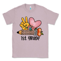 Lilac peace love 1st grade Classic Tee - JahusDesignShop
