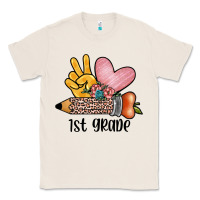 Natural peace love 1st grade Classic Tee - JahusDesignShop