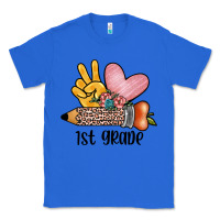 True Royal peace love 1st grade Classic Tee - JahusDesignShop