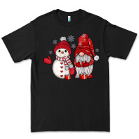Black snowman gnome Premium Tee - JahusDesignShop