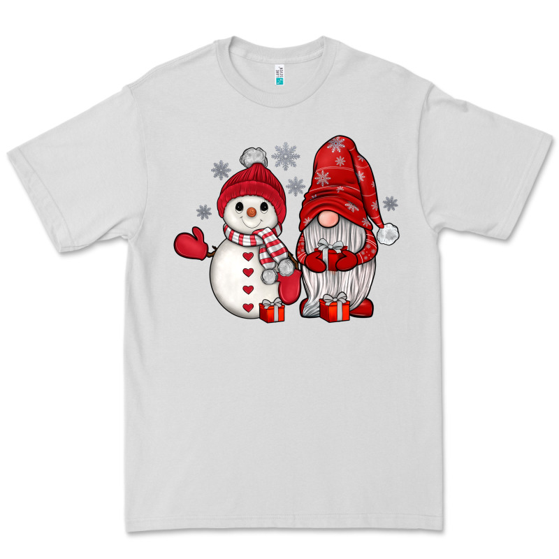 Snowman Gnome Premium Tee by JahusDesignShop | Teevron