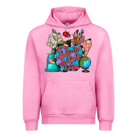 Fuchsia Pink to teacher is to first love Urban Hoodie - CowhideDigitalArt