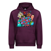 Mauve Wine to teacher is to first love Urban Hoodie - CowhideDigitalArt