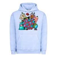 Pigment Grape Ice to teacher is to first love Urban Hoodie - CowhideDigitalArt