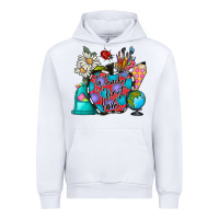 White to teacher is to first love Urban Hoodie - CowhideDigitalArt