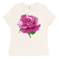 Bone parade day rose Ladies Tee - LillyAllenDesigns