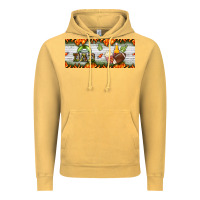 Vintage Mustard football dad Vintage Hoodie - BundleAndBundleShop