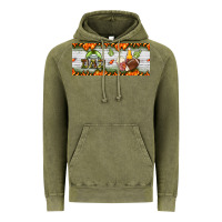 Vintage Olive football dad Vintage Hoodie - BundleAndBundleShop