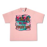 Salmon mama all day everyday Urban Heavy Tee - LillyAllenDesigns