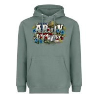 Sage Army mom Mother's Day Heavyweight Hoodie - FaDigitalArtStudio