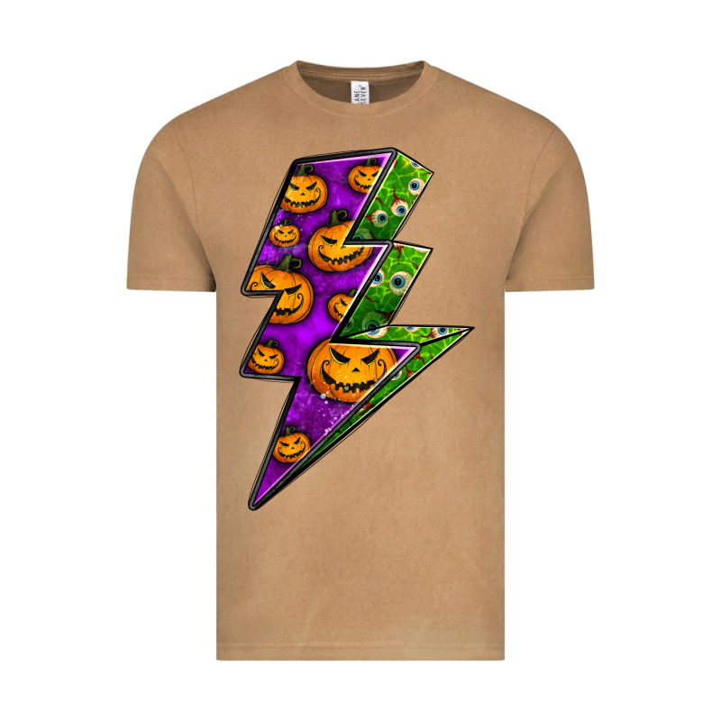 Halloween Lightning Bolt Vintage Tee by BundleAndBundleShop | Teevron