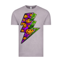 Vintage Zinc halloween lightning bolt Vintage Tee - BundleAndBundleShop