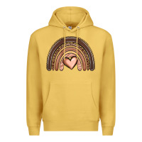 Antique Gold melanin rainbow Premium Hoodie - OliviaCreatesArt