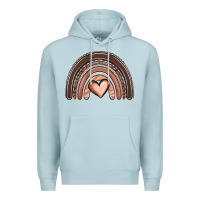Blue Mist melanin rainbow Premium Hoodie - OliviaCreatesArt