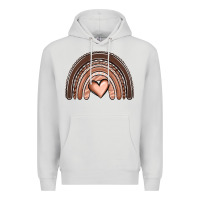 Dove Grey melanin rainbow Premium Hoodie - OliviaCreatesArt