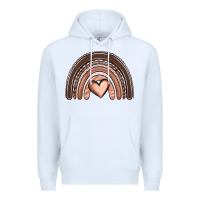 White melanin rainbow Premium Hoodie - OliviaCreatesArt