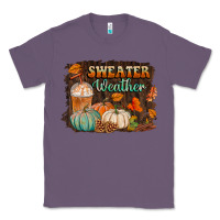 Lavender sweater weather Classic Tee - BundleAndBundleShop