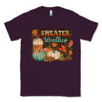 Plum sweater weather Classic Tee - BundleAndBundleShop