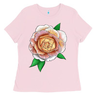 Bubblegum Pink fun in the sun rose Ladies Tee - LillyAllenDesigns