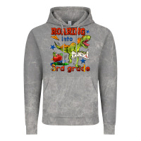 Cloud Rock roaring into 3rd grade Vintage Hoodie - BundleAndBundleShop