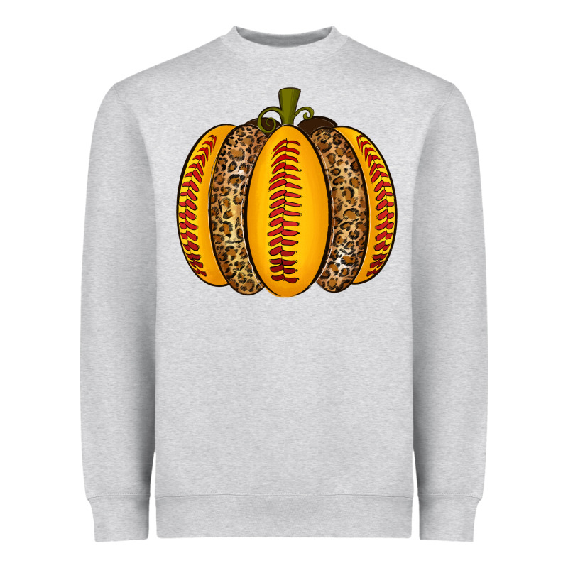 Softball Pumpkin Heavyweight Sweatshirt by texasbilliewilder | Teevron