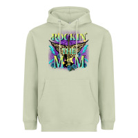 Matcha Rockin' the mom Mother's Day Heavyweight Hoodie - FaDigitalArtStudio