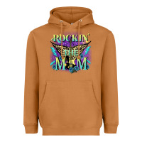Meerkat Rockin' the mom Mother's Day Heavyweight Hoodie - FaDigitalArtStudio