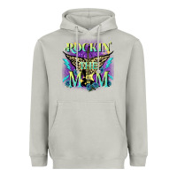 Moon Dust Rockin' the mom Mother's Day Heavyweight Hoodie - FaDigitalArtStudio