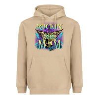 Mushroom Rockin' the mom Mother's Day Heavyweight Hoodie - FaDigitalArtStudio