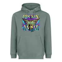 Sage Rockin' the mom Mother's Day Heavyweight Hoodie - FaDigitalArtStudio
