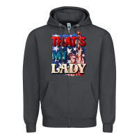 Smoke Thats my lady 4th of july Zipper Hoodie - CowGirlArtShop